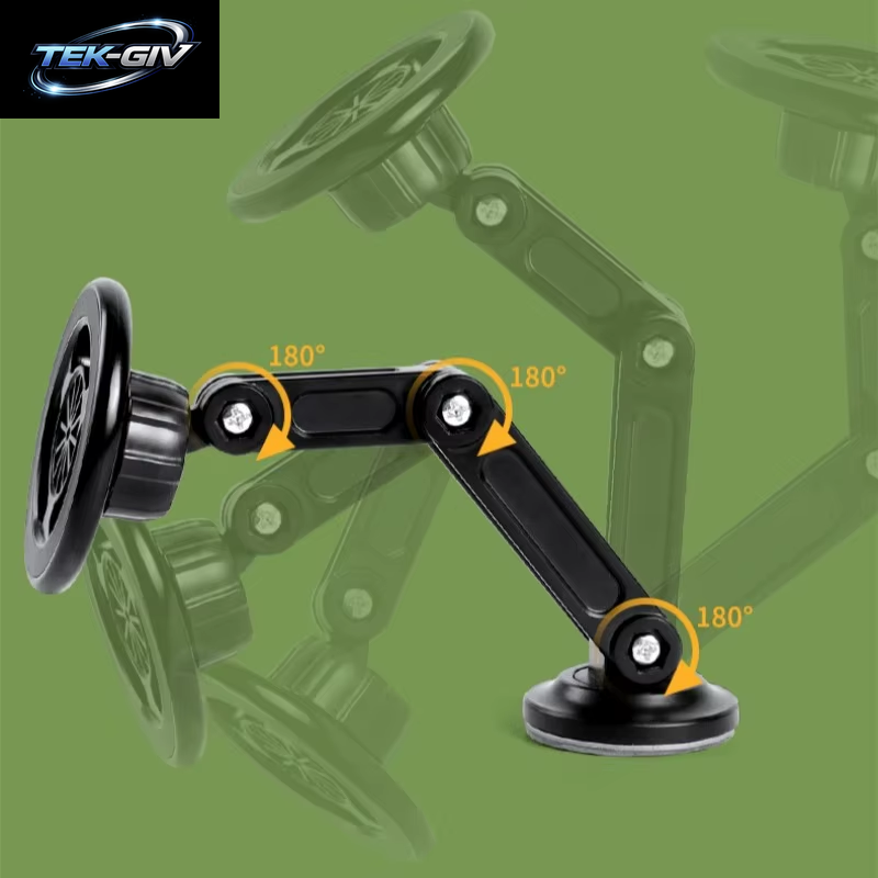 Multi-Winkel Einstellung Auto Handy Halter Starke Magnetische Saugen Design Faltbare Universal Auto GPS Navigation Halterung