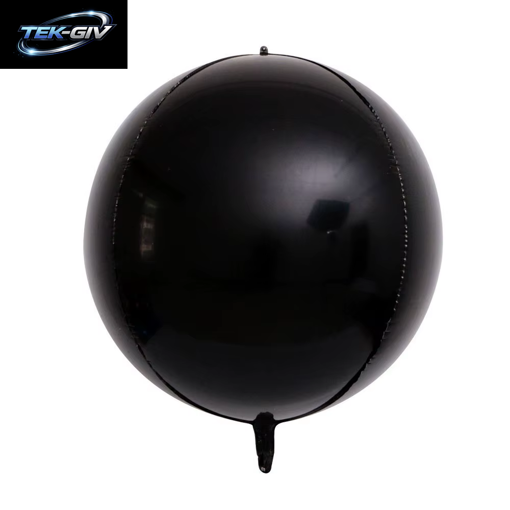 10 Stück Silberne 4D-Rundballons 10 18 22 32 Zoll Große Metallische Silberfolienballons Für Geburtstag, Hochzeit, Silberne Partydekorationen