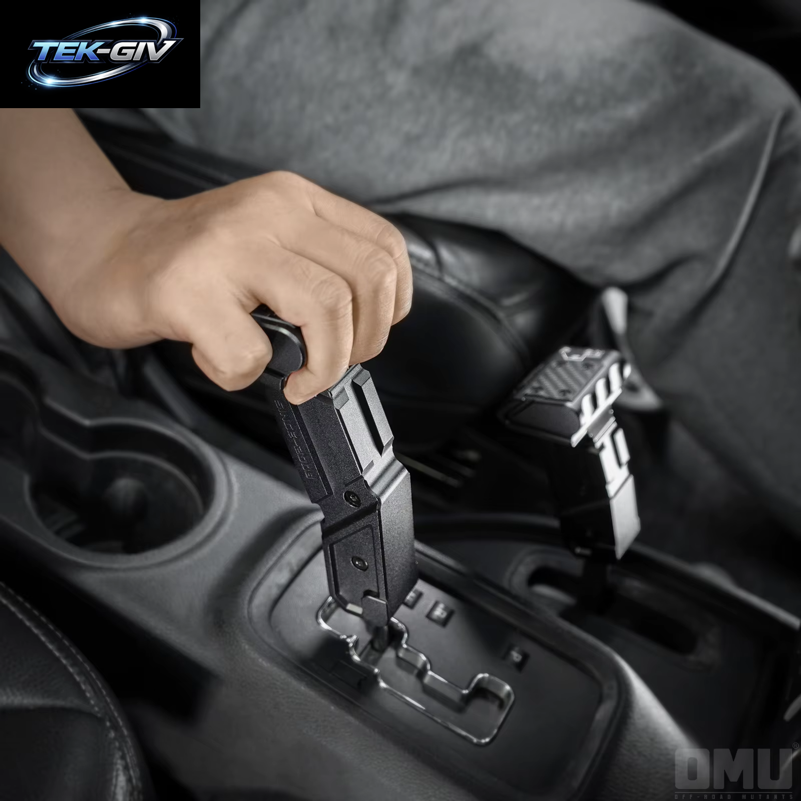 Schalthebel Schalthebel Schaltstange Schaltknauf Aluminium Magnesiumlegierung & Trockenkohlefaser Für Jeep Wrangler JK 2011-2017 O110 NTRIX