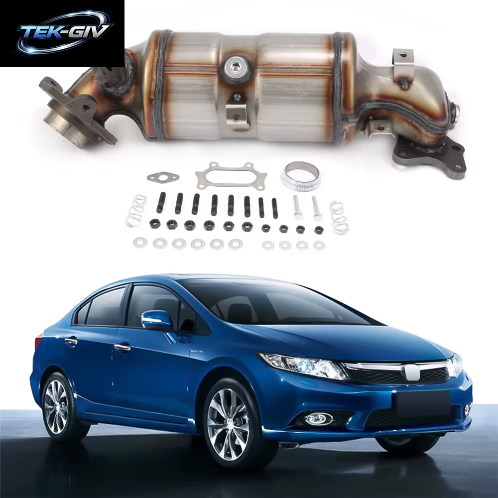 Katalysator Für 2008-2014 Honda Civic 1.8L Edelstahl Auspuff Krümmer Autozubehör