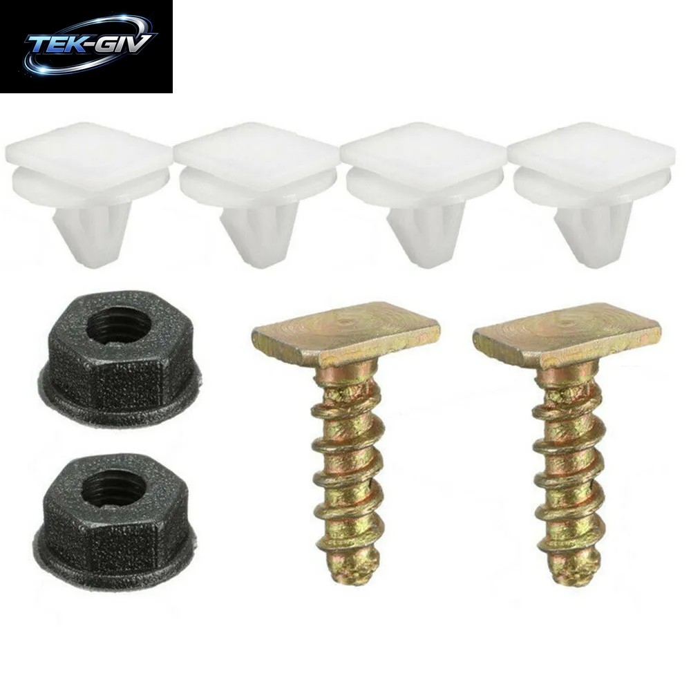 Auto Rad Trim Verschluss Clips Weiß Bogen Schwarz Bolzen Für Vauxhall Corsa Mutter Kunststoff Schraube Rad Arch Trim Molding Retainer