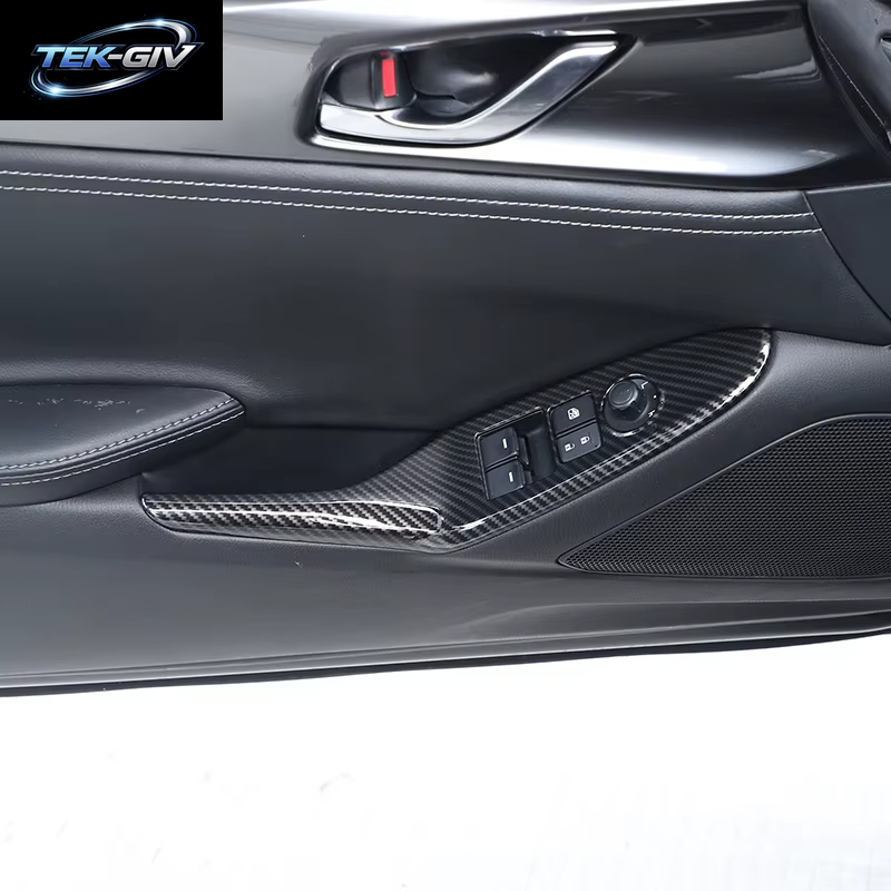 Für Mazda MX-5 Mx5 Nd 2016 Abs Auto Zentral Steuerung Armaturen Brett Navigations Feld Aufkleber Voller Satz Innendekoration Verkleidung Kit Lhd