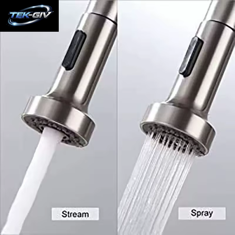 Ersatz-Ersatz Für Küchenmischer, Wasserhahn, Herausziehbare Spray-Duschkopf-Einstellung