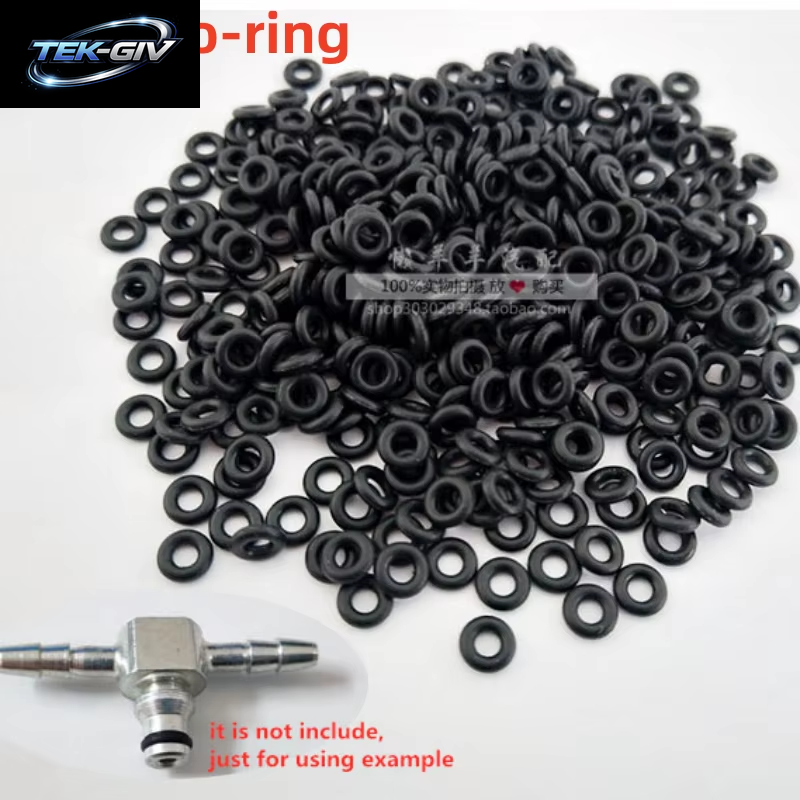5PCS Diesel Injektor Rohr Rohr Öl Rückkehr Joint Zwei Möglichkeiten Drei Einzelnen Rückschlagventil Teile Piezo Sicherungsring Für Bo-Sch Den-So Katze