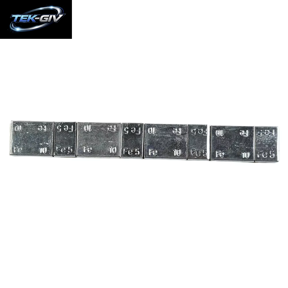60G Gegengewicht Block Mit Selbst Klebendem Gummi Rad Chassis Gegengewicht Rad Ausgleichs Block Gewicht Eisen Rad Reifen Ausgleicher