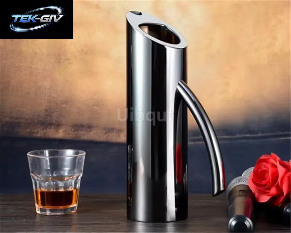 Goldene Goldene Edelstahl Eis Kalt Einfrieren Wasser Topf Wasserkocher Wein BIER GLAS Bar Fruchtsaft Krüge Rotwein Teiler Container