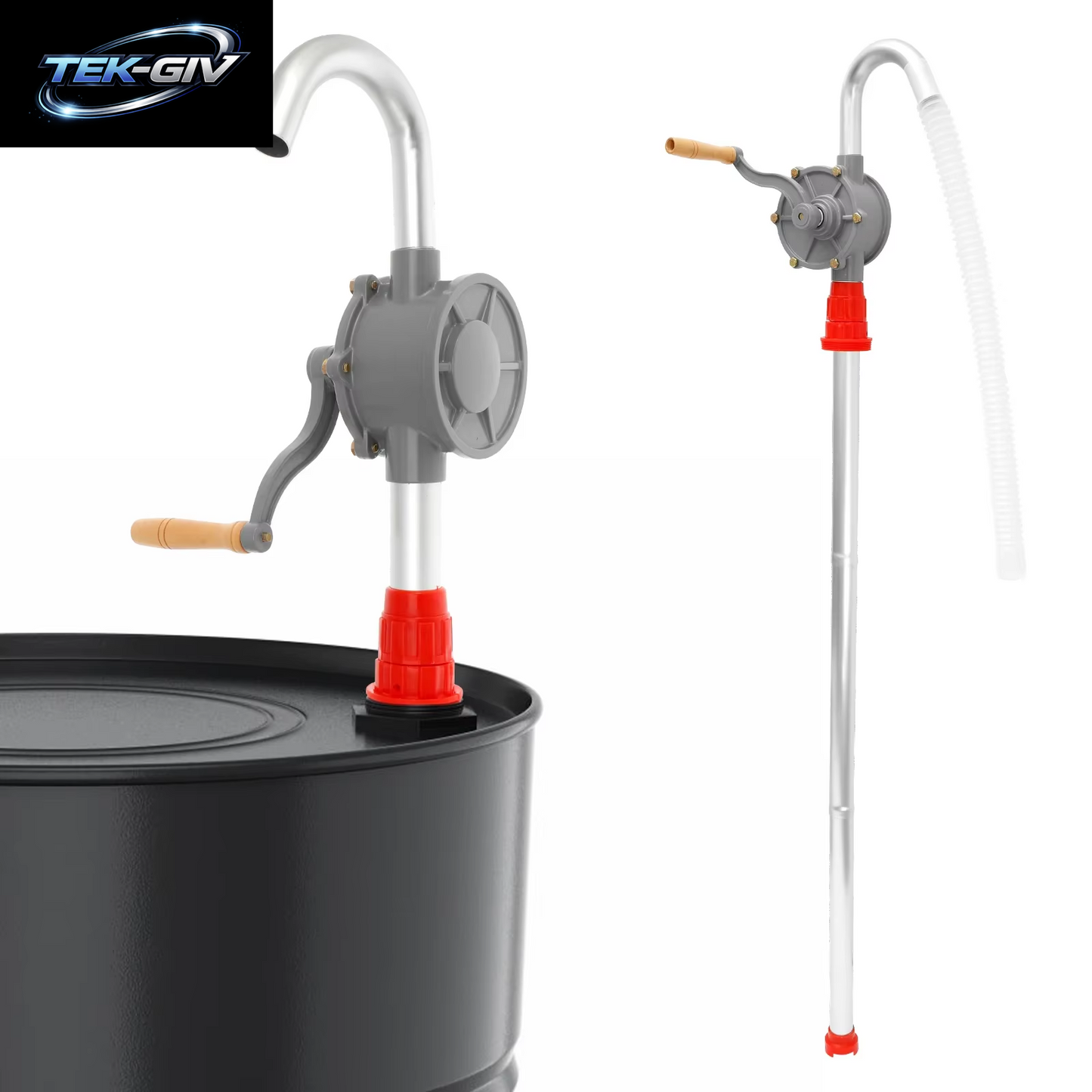 Handpumpe, Kurbelpumpe, Öl, Diesel-Fasspumpe, 55 Gallonen, Verstellbare Trommelpumpe, Outdoor, Auto, Transfer, Saugpumpen, Benzinöl