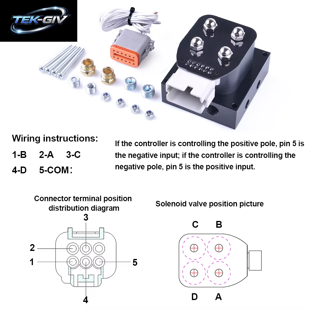 12V Magnetventil Air Ride Suspension Manifold Valve 0-200Psi Pneumatischer Stoßdämpfer Für Auto Fast Control Fbss