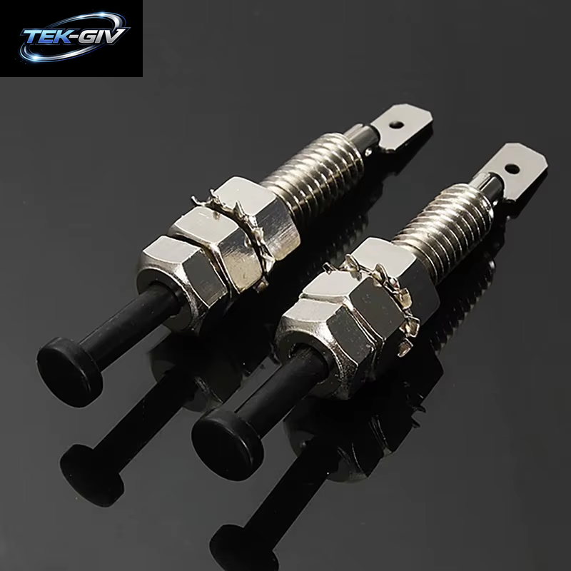2PCS Universal Auto Alarm Sicherheit Einstellbare Auto Lkw Haube Tür Pin Schalter