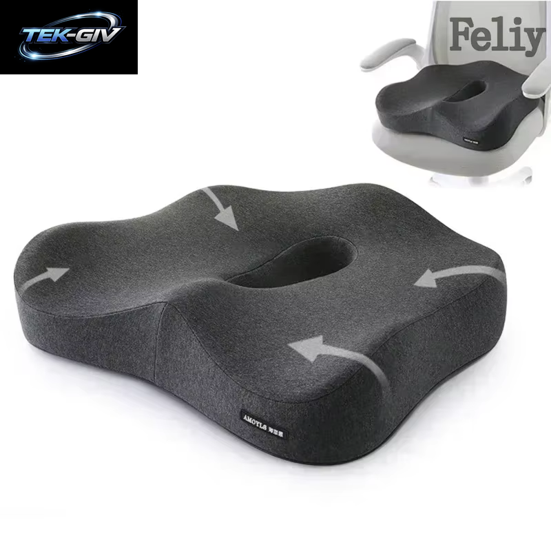 Memory Foam Auto Sitz Unterstützung Taille Kissen Massage Lenden Orthopädische Kissen Büro Stuhl Gesäß Kissen Schmerzen Relief Kissen Sets