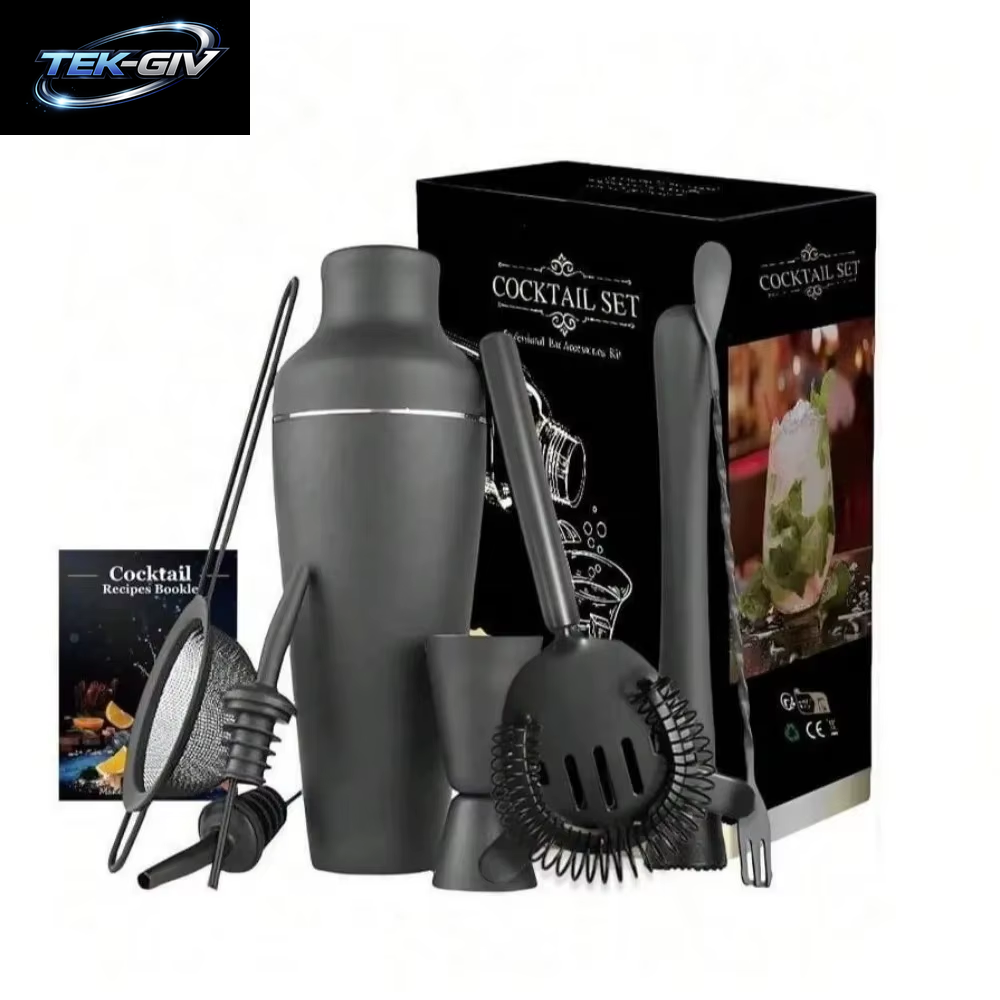 Cocktail-Shaker-Set, Bar-Set, Cocktail-Set Zum Mischen Von Getränken, Professionelle Bar-Werkzeuge Und Bar-Werkzeuge Für Getränke Zu Hause, Barkeeper-Set