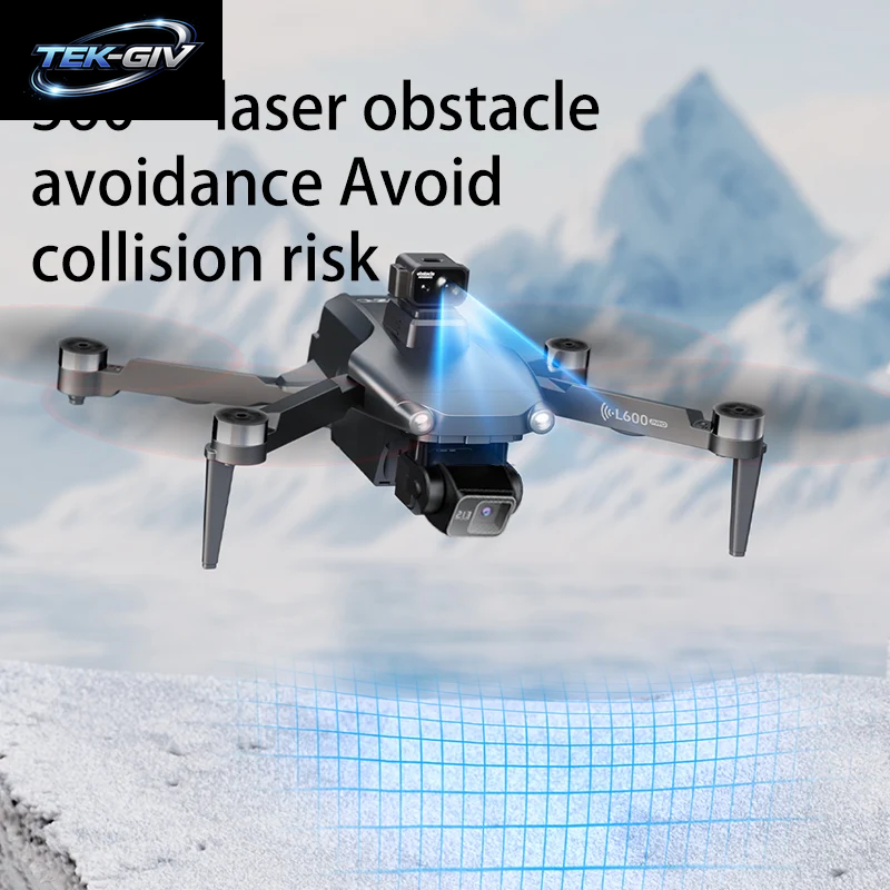 Neue L600 Pro MAX 4K Professionelle Drohne Mit 8K HD Kamera 3-Achsen Gimbal GPS Eders Hindernis Vermeidung 5G WIFI FPV RC Quadcopter Spielzeug