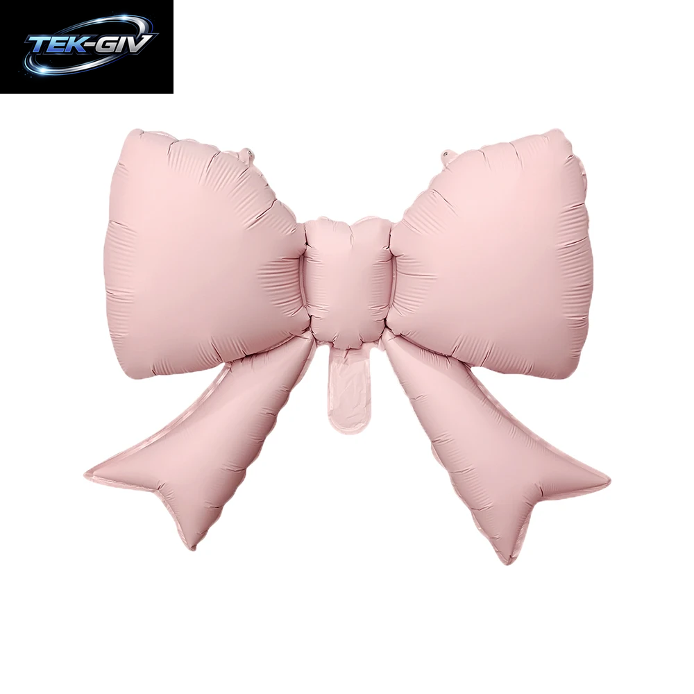 6 Stücke Baby Rosa Schleife Ballon Fliege Rosa Ballon Mini Bogen Ballon Hochzeit Braut Dusche Mädchen Geschenk Ballon Dekoration