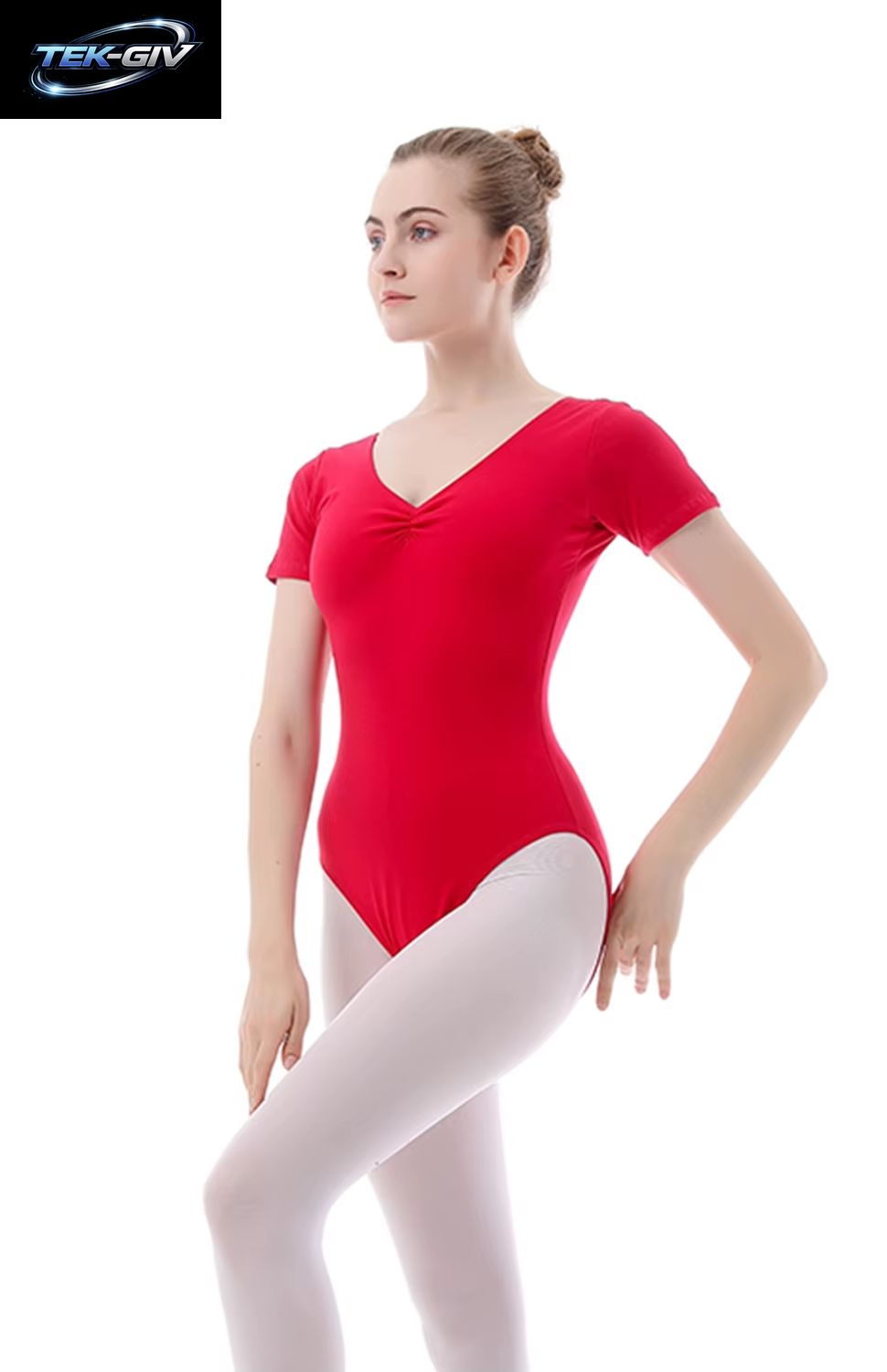 Ballett Trikot Erwachsene Hohe Qualität Praxis Ballett Tanzen Tragen Frauen Kurzarm Eleganz Dance Team Gymnastik Overall
