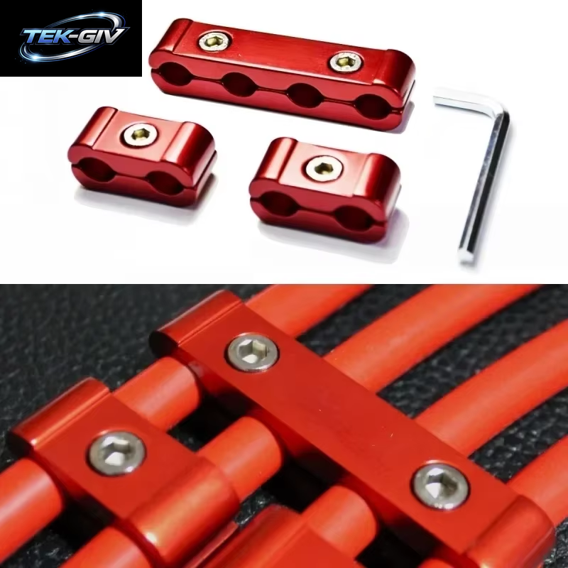 3Pcs Für 8MM/9MM/10MM Auto Zündkerze Elektrische Draht Clamp Separator Linie Zündung Kabel Clip Auto Dekoration Zubehör