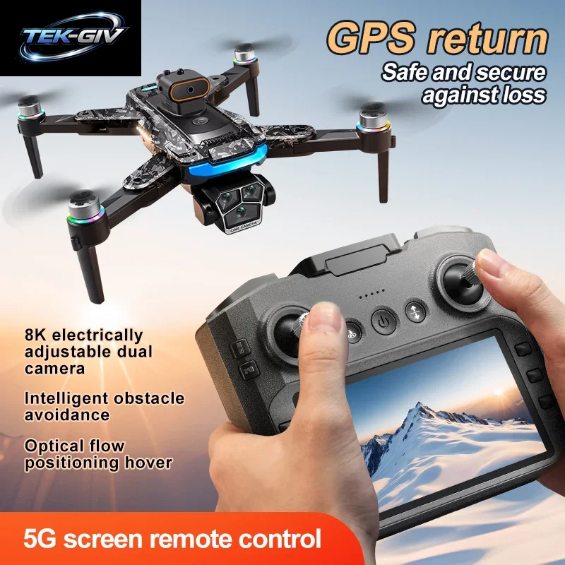 Xiaomi A14 Promax Drone Bürstenlosen Motor 8K HD Drei Kamera GPS Optischen Fluss Hindernis Vermeidung Faltbare Quadcopter Drone Spielzeug