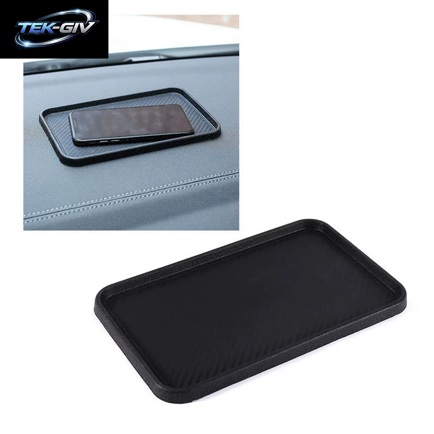 1PC Silikon anti Slip Dashboard Matte Mit Telefon Halter Tablett Universal Auto Dash Pad Für Handys Schlüssel Münzen Sonnenbrille Wärme
