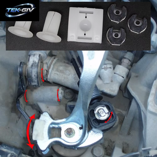 Für SEAT Ibiza 2002–2009 Leon 1M Alhambra 7V Schalthebel Gleitschuh Relais Lagerbuchse Gangwahlschalter Verkabelung Schalthebel Unterlegscheibe