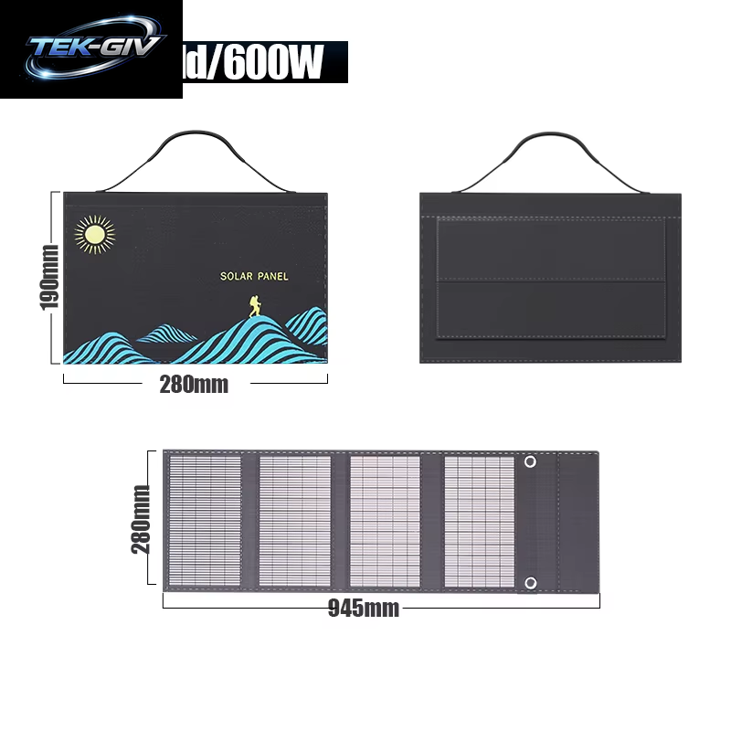 1000 W Solarpanel Tragbare Falttasche USB + DC Ausgang Solar Ladegerät Outdoor Netzteil Für Home Handy Stromgenerator