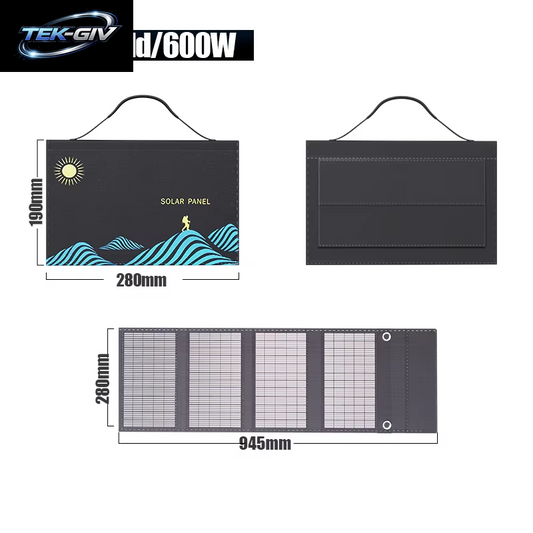 1000 W Solarpanel Tragbare Falttasche USB + DC Ausgang Solar Ladegerät Outdoor Netzteil Für Home Handy Stromgenerator