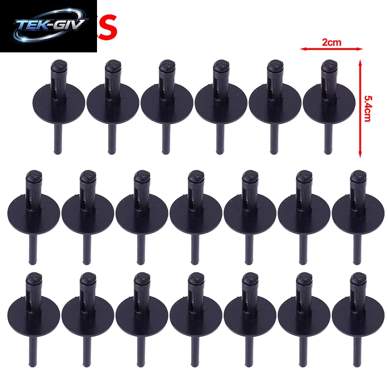 6Mm Auto Kotflügel Kern Nieten Stoßstange Clip Kunststoff Expansion Für BMW X1 E84 X3 E83 F25 X5 E53 E70 X6 E71 E72 7 Radlauf Verschluss