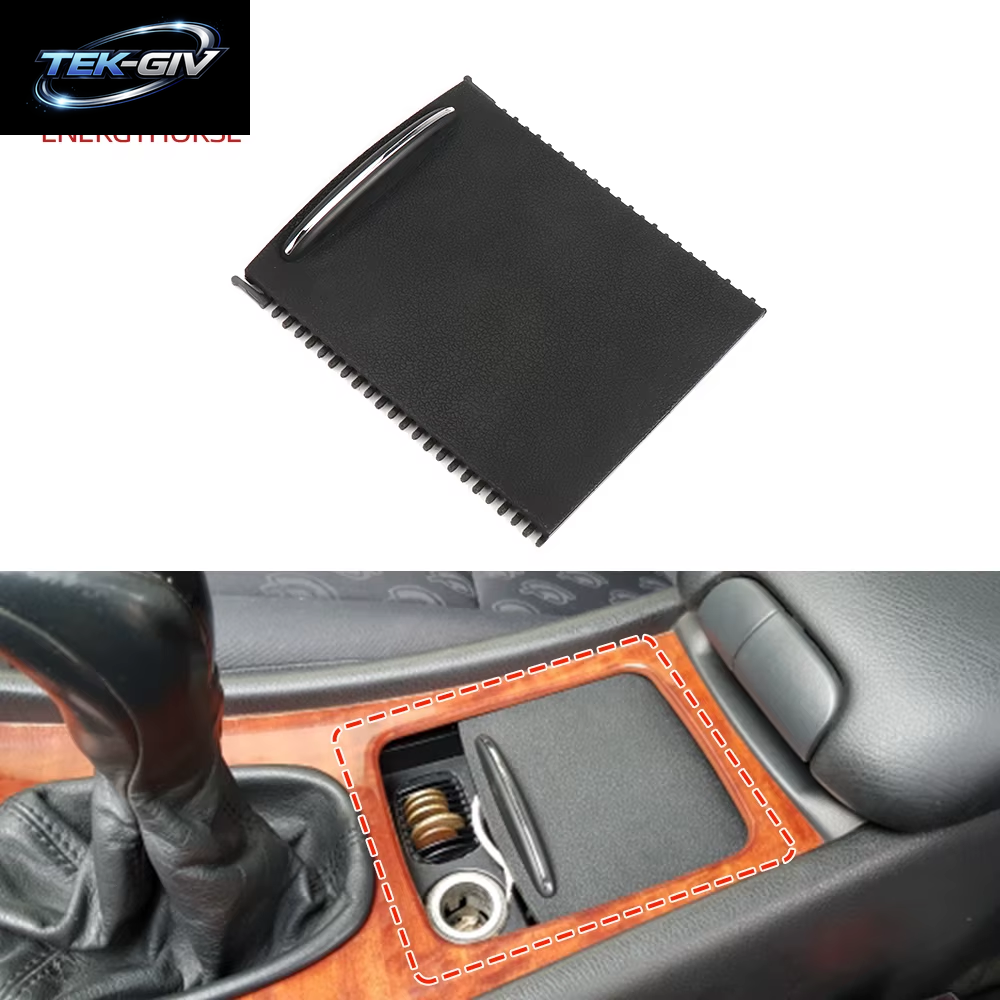 2036800123 Auto Mittel Konsole Schiebe Läden Getränke Halter Wasser Becher Halter Panel Rollen Abdeckung Für Mercedes Benz C Klasse W203
