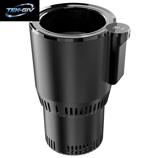 12V Auto Heizung Kühlung Tasse Digital Display 2 in 1 Auto Smart Heißer Kalten Tasse Getränke Halter Schnelle Kühlung Heizung Elektrische Tasse