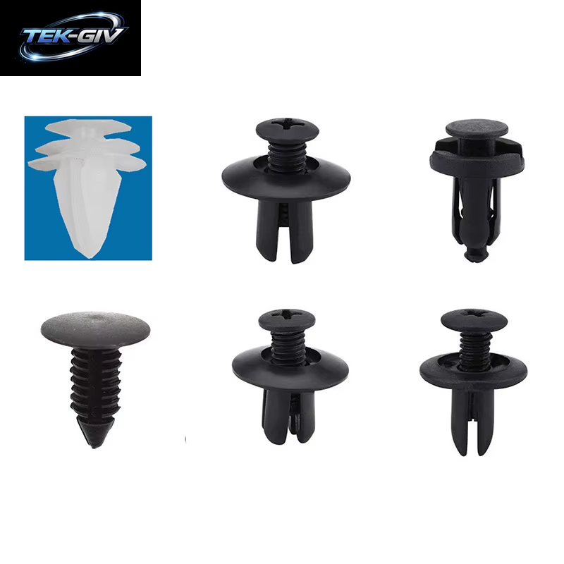 Universal Auto Befestigungen Clip Mixed Körper Push Automotive Klemmen Retainer Fußmatten Clips Auto Näher Tür Für Körper Reparatur Werkzeuge