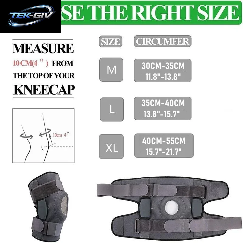 1 Stücke Einstellbare Knie Brace Unterstützung Patella Knie Strap Stabilisator Wrap Knie Schmerzen Relief Arthritis Verletzungen Recovery Meniskus Riss