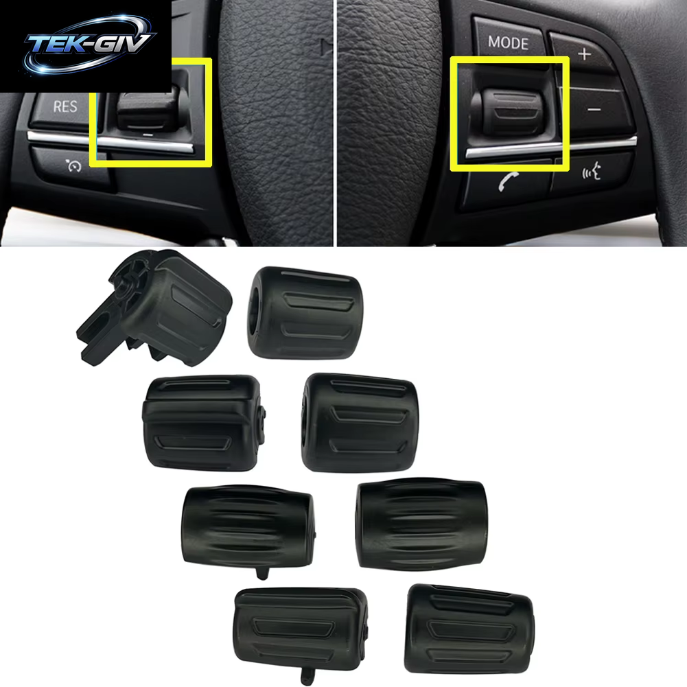 Schwarz Auto Multi-Funktion Lenkrad Control Knob Taste Für BMW 3 4 5 GT 6 7 Serie F30 F35 F34 F36 F10 F11 F12 F07 F01 F02