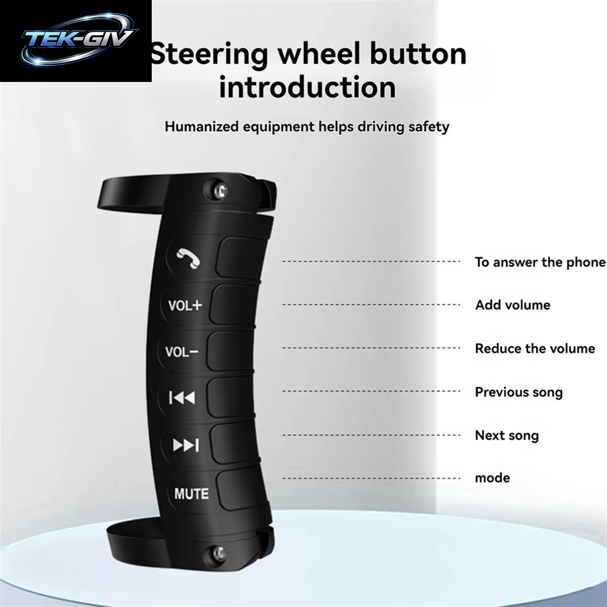 Universal Wireless Auto Lenkrad Steuerung Multi-Funktion Taste DVD Player Navigation Radio Fernbedienung Taste