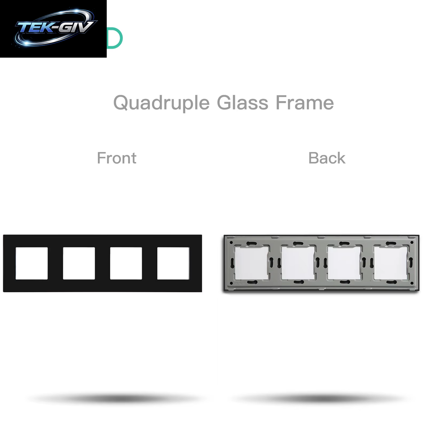 BSEED EU Standard Glas Steckdose Rahmen RJ45 PC CAT5 TV/ST HDMI Buchse Teile Steckdose Mit USB Typ-C Mechanische Taste Schalter