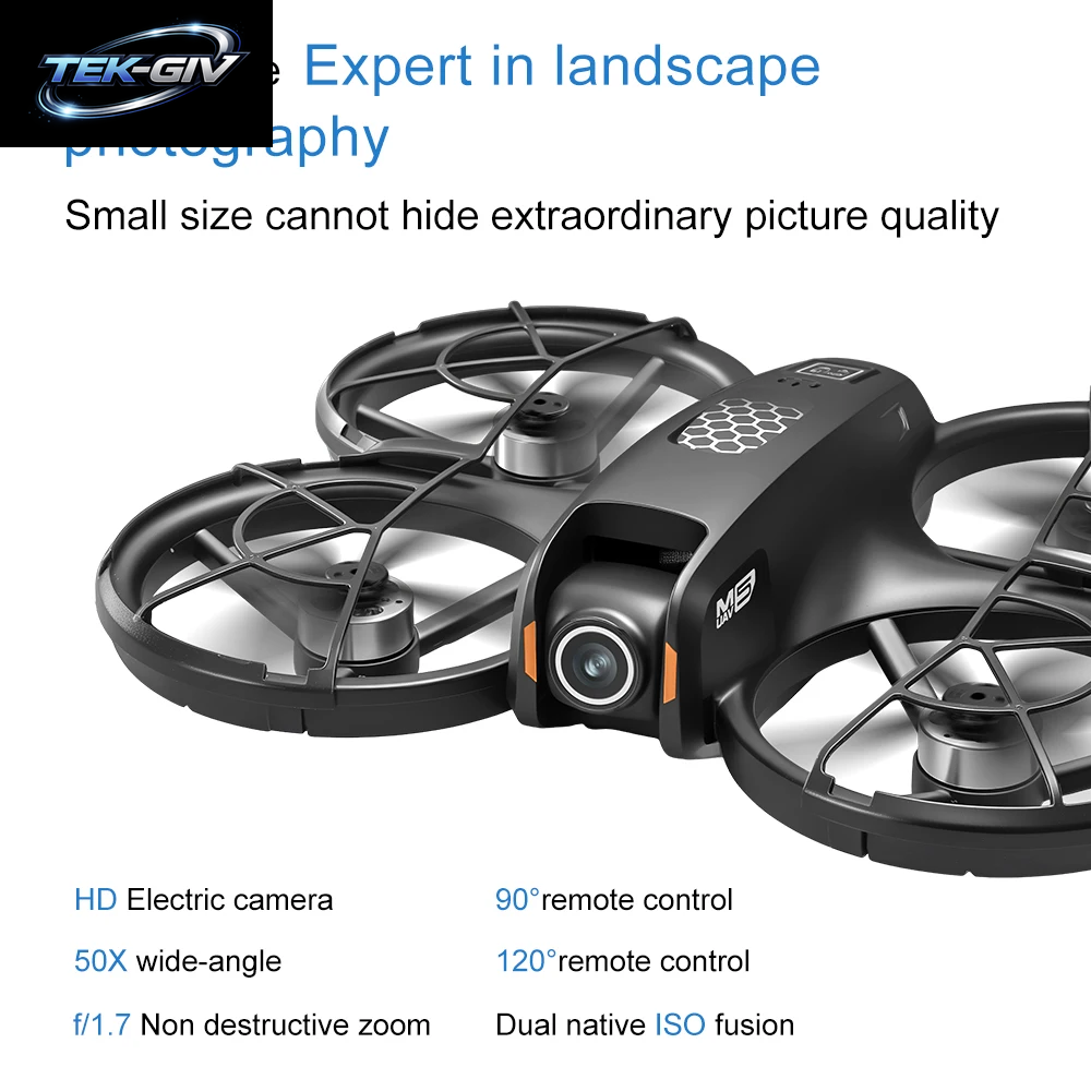 Lenovo M5 Drohne 8K Luftbild-Hd Doppelkamera GPS Fpv-Modus Bürstenloser Motor Optischer Fluss Schwebeflug Flexibler Bildschirm Ferngesteuerte Drohne