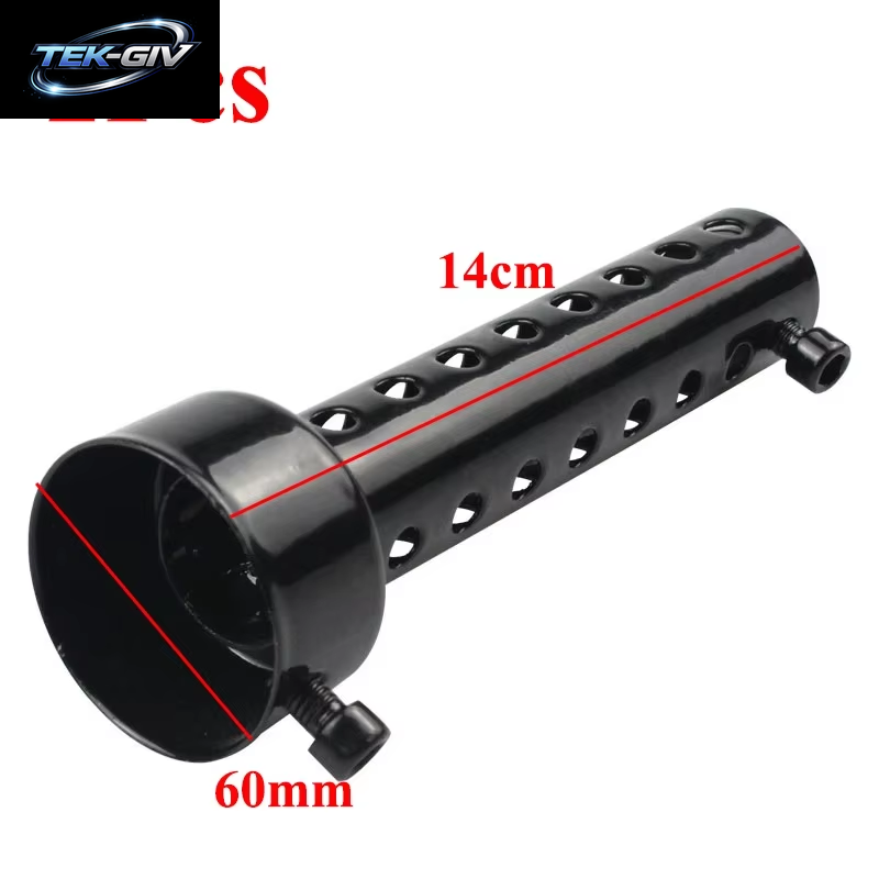 2X 35Mm 42Mm 45Mm 48Mm 60Mm Universal Motorrad Can DB Killer Schalldämpfer Schalldämpfer Noise Sound Eliminator Auspuff Einstellbar Schwarz