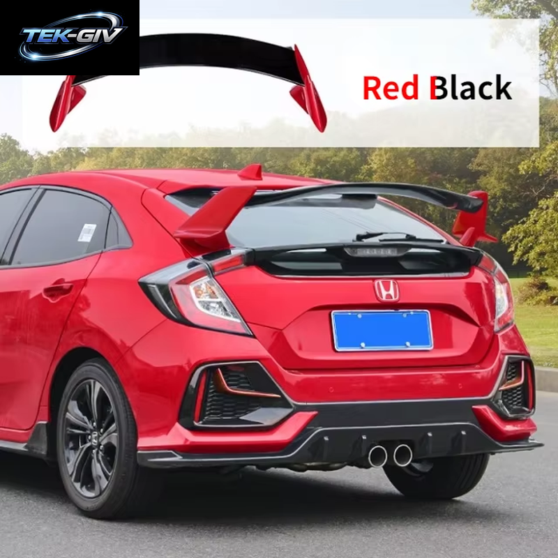 Für Honda Civic10Th Gen Fk7 2015-2018 Fließheck Heckspoiler Typ-R-Stil Tuning Dach Flügel Kofferraum Lippen Dekoration Karosserie-Kits Tuning