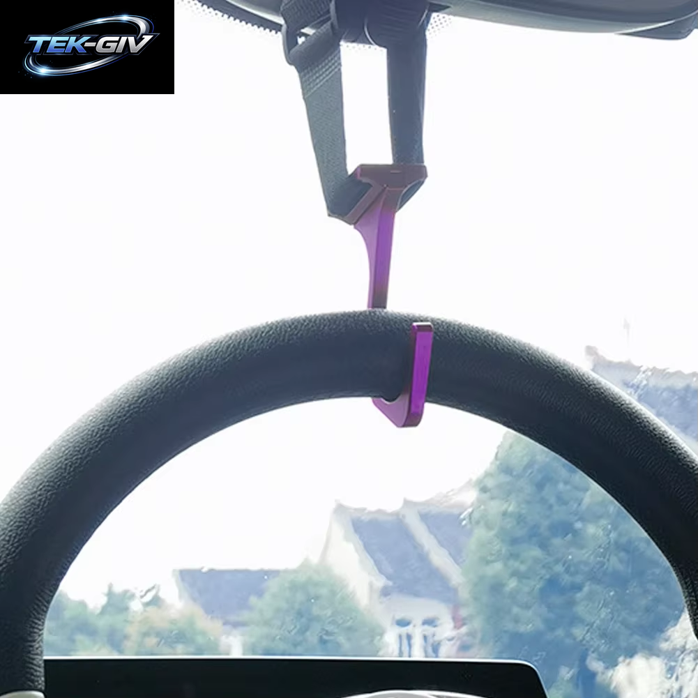 Auto Lenkrad Haken Quick Release Windschutzscheibe Aufhänger Halterung Auto Innen Organizer Haken