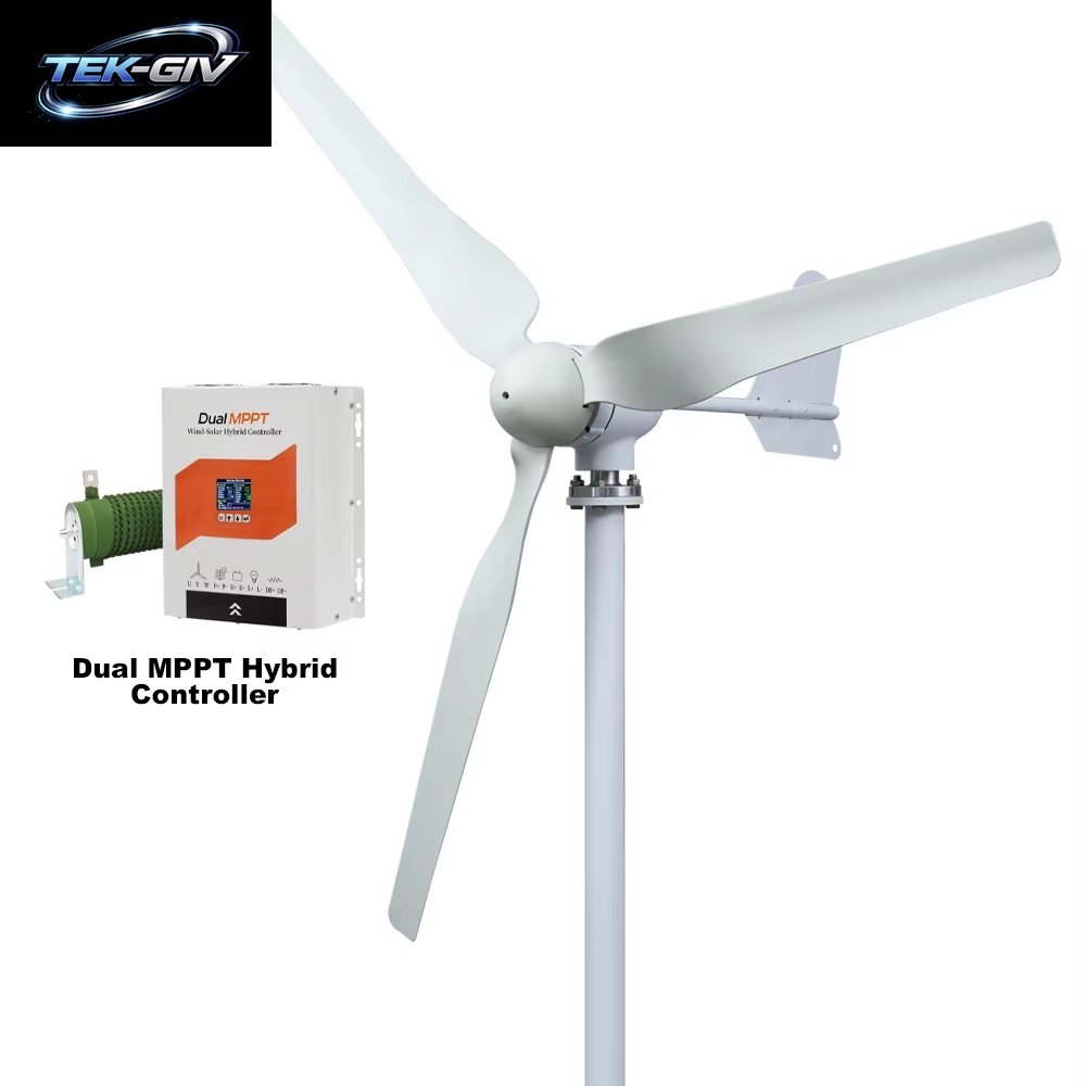 Polen Liefert Stärkere Horizontale 3-Kw-8-Kw-Windturbinengeneratoren Mit Geringem Geschwindigkeits- Und Geringem Rauschenbatteriesystem Für Den Haushalt