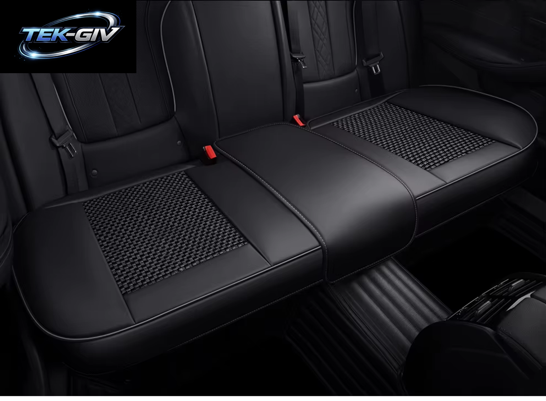 Leder-Front-Autositz-Schutzbezüge, Kissen, Luxuriös, Wasserdicht, Für Fiat Punto Ford Explorer Laguna 3 Fiat Bravo Golf G5