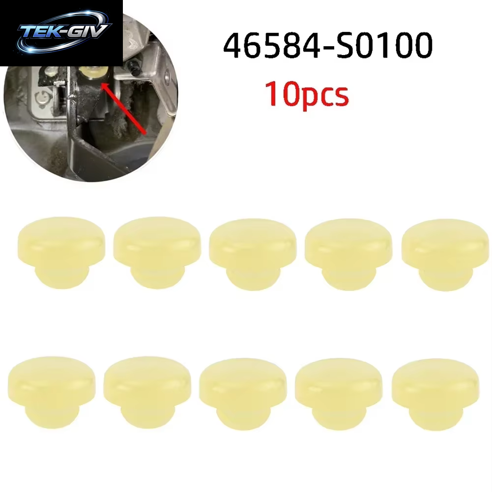 10 Stücke Bremse Kupplung Pedal Stopper Pad 46584-S0100 Gelb Für Nissan 200SX 240SX 300ZX 350Z Für Infiniti G20 G35 G37 I30 J30