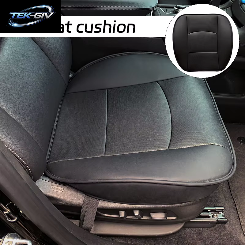 PU Leder Auto Vordersitzbezug Auto Auto Kissenbezüge Atmungsaktive Universal Autositzbezug Schutzmatte Passend Für Die Meisten Autos