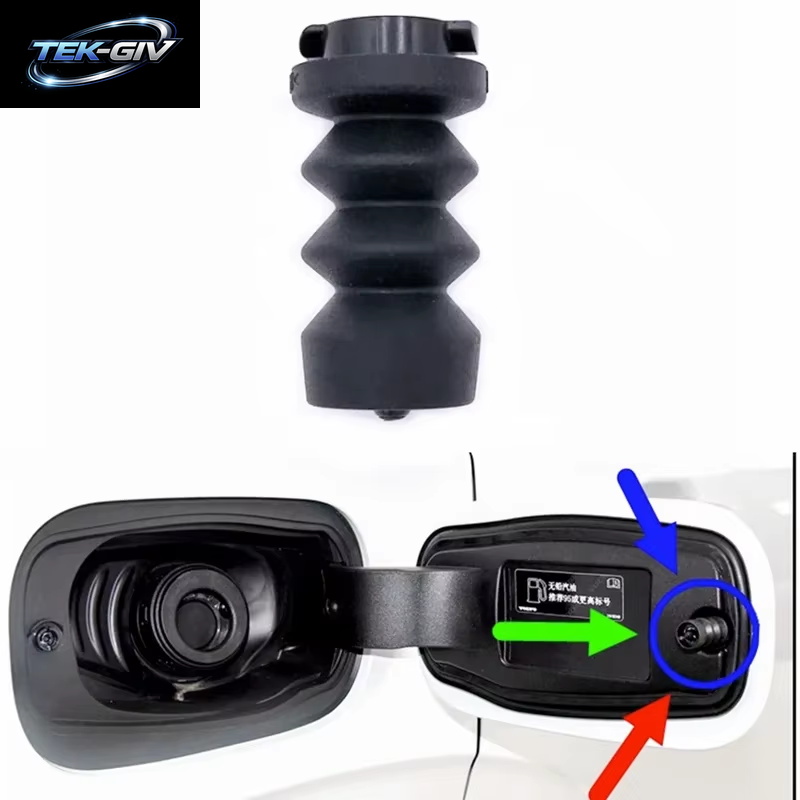Kraftstoff Tank Abdeckung Frühling Rebound Schnalle Lade Port Kappe Schalter Lock Pin Für Volvo S60 S90 XC60 XC90 V60 V90
