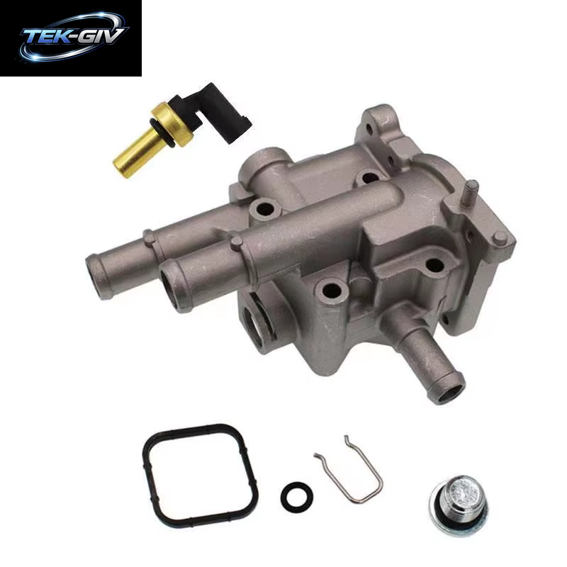 Motor Kühlmittel Thermostat Und Aluminium Gehäuse 96984103 96984104 Für Opel Astra Zafira Signum Vectra Für Chevrolet Aveo Cruze
