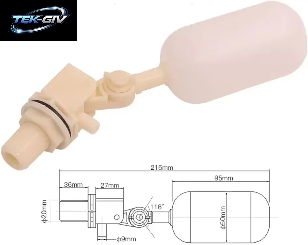 Wohnwagen, Wohnmobil, Autofill, Netzwasser-Adapter, Ersatz-Schwimmerventil Für Aquaroll, Aquarellier, Rolly Poly, Automobilteile