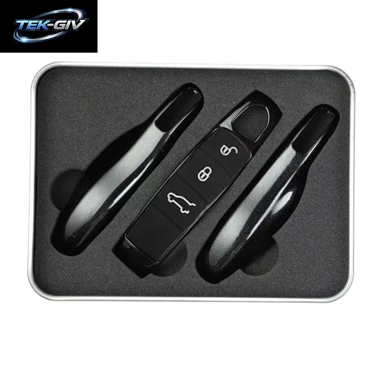 Auto Smart Remote Key Case Fob Abdeckungen Set Shell Für Porsche Panamera Spyder Carrera Macan Boxster Cayman Cayenne 911 970 981 991