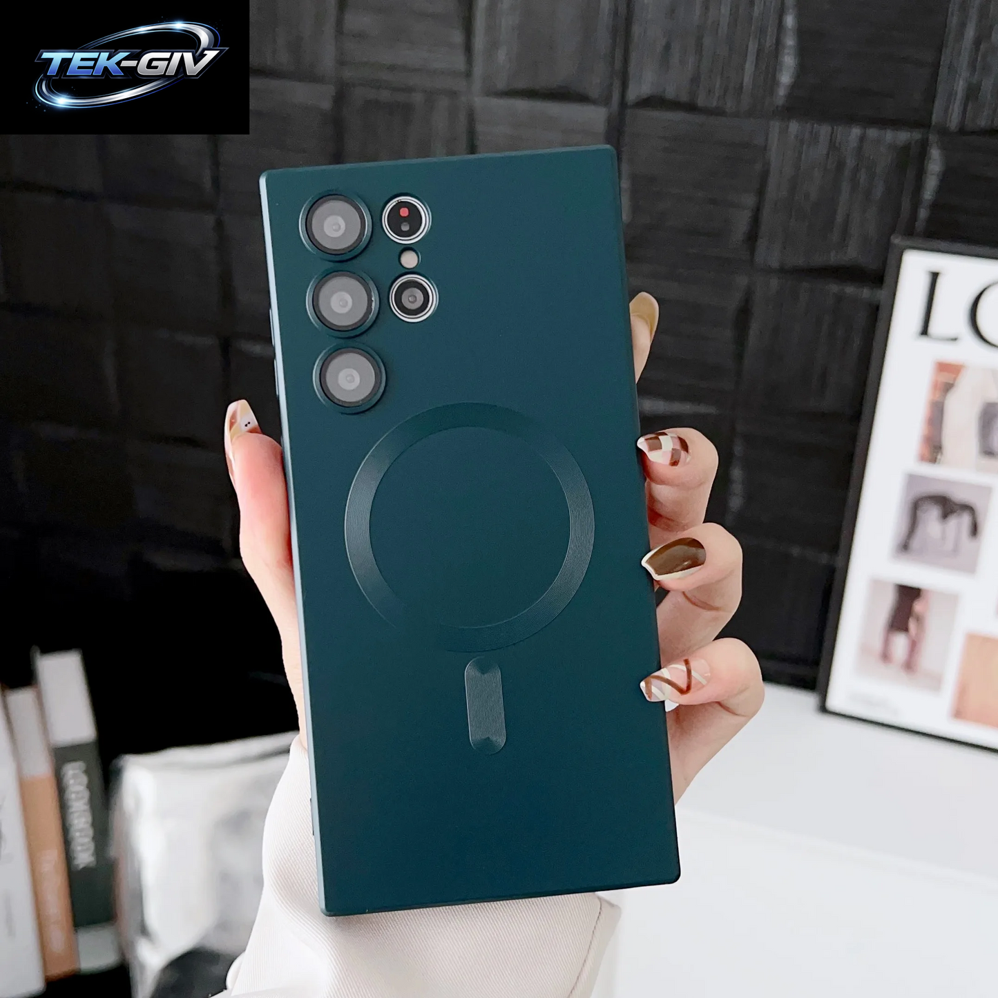 Luxuriöse Magnetische Kabellose Ladehülle Für Samsung Galaxy S26 S25 S24 S23 S 26 25 Ultra plus Hüllen Stoßfeste Weiche Handyhülle
