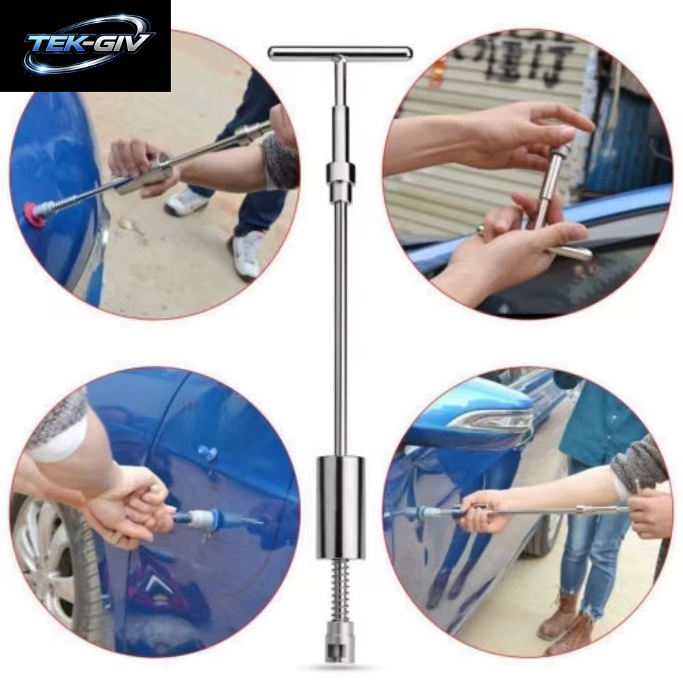 Auto Dent Reparatur Werkzeuge Auto Körper Saugnapf Kits Dent Puller Tool Kit Mit Slide Hammer Reverse Hammer Pull Tabs Für Auto