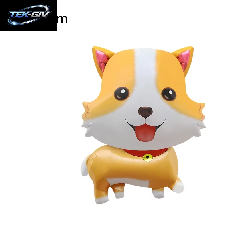 Cartoon Tier Kaninchen Hirsch Folienballon Kinder Geschenke Geburtstag Party Dschungel Tier Thema Dekoration Eichhörnchen Fuchs Bär Helium Globos