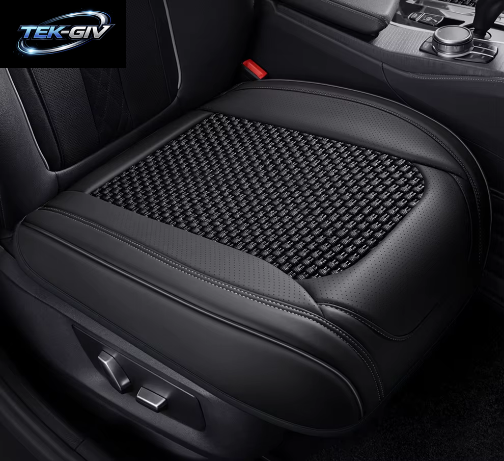 Leder-Front-Autositz-Schutzbezüge, Kissen, Luxuriös, Wasserdicht, Für Fiat Punto Ford Explorer Laguna 3 Fiat Bravo Golf G5