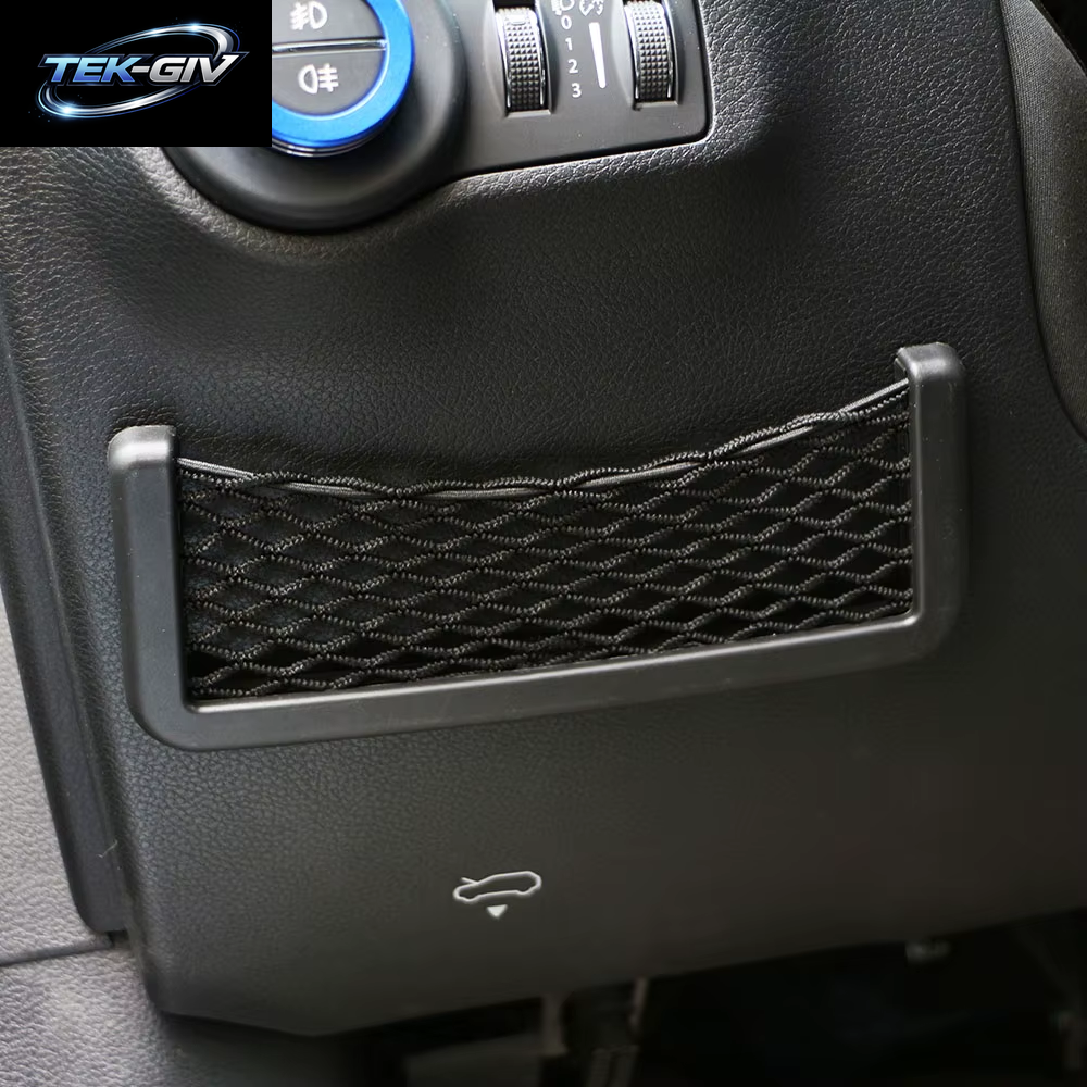 Universal Auto Mesh Tasche Paste Elastische Net Tasche Waren Telefon Halter Lagerung Organizer Innen Zubehör