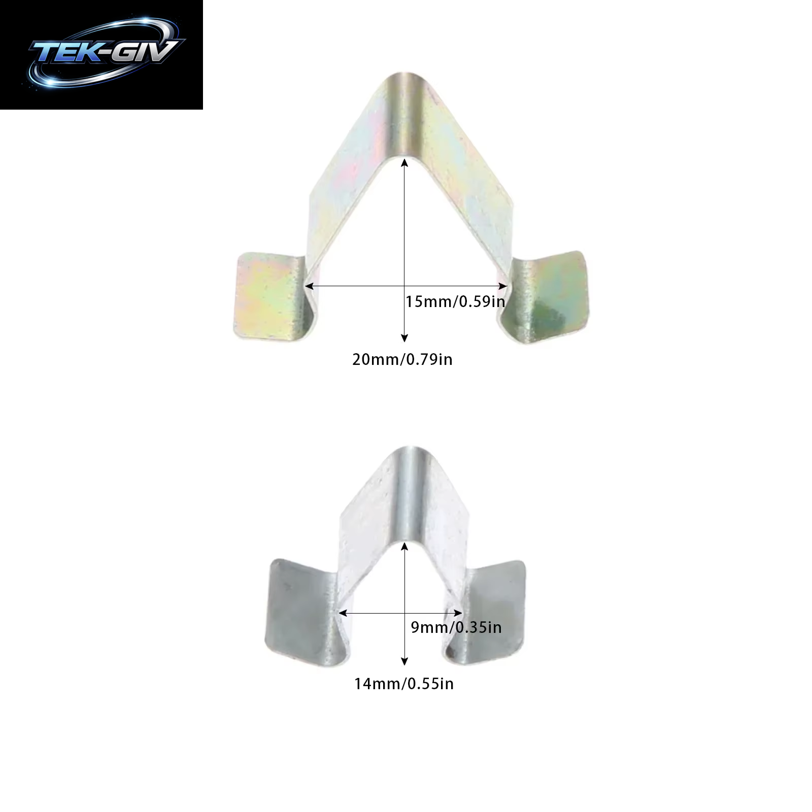 10PCS Für Audi Seat Skoda Splitter Auto Tür Trim Panel Futter Clips Metall Innen Polsterung Retainer Niet Auto Fastener Clip